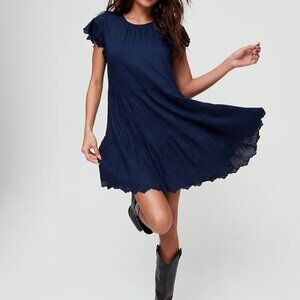 Wilfred La Bohème Sidonie Dress in Classic Navy